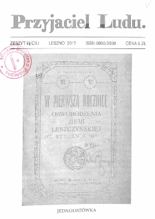 Przyjaciel Ludu 2017 R.32 Nr 3