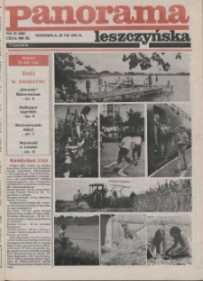 Panorama Leszczyńska 1991.07.28 R.13 Nr30(600)