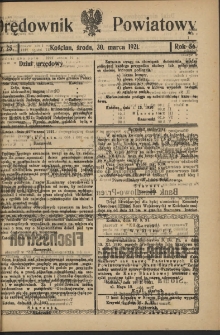 Orędownik Powiatowy (Kościan) 1921.03.30 R.56 Nr 25