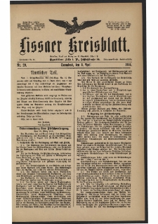 Lissaer Kreisblatt. 1916.04.08 Nr 29