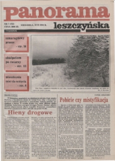 Panorama Leszczyńska 1994.02.13 R.16 Nr7(733)