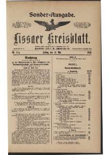 Lissaer Kreisblatt. 1916.05.26 Nr 42a