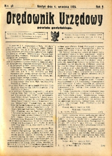 Orędownik Urzędowy Powiatu Gostyńskiego 1926.09.04 R. 8 Nr 69
