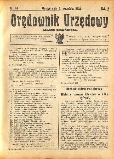Orędownik Urzędowy Powiatu Gostyńskiego 1926.09.08 R. 8 Nr 70
