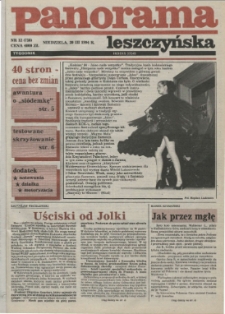 Panorama Leszczyńska 1994.03.20 R.16 Nr12(738)