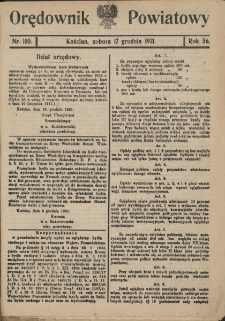 Orędownik Powiatowy (KościanOrędownik Powiatowy (Kościan) 1921.12.17 R.56 Nr 100