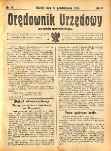 Orędownik Urzędowy Powiatu Gostyńskiego 1926.10.16 R. 8 Nr 81
