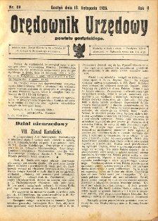 Orędownik Urzędowy Powiatu Gostyńskiego 1926.11.13 R. 8 Nr 89