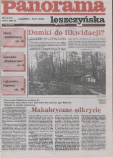 Panorama Leszczyńska 1994.04.10 R.16 Nr15(741)