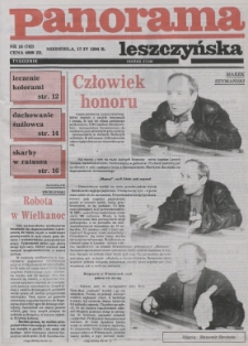 Panorama Leszczyńska 1994.04.17 R.16 Nr16(742)