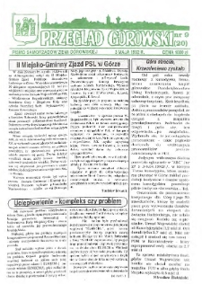 Przegląd G&oacute;rowski 1992.05.03 R.2 Nr 9(20)