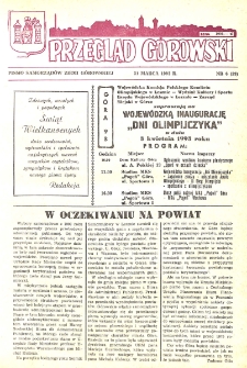 Przegląd G&oacute;rowski 1993.03.31 R.3 Nr 6(39)
