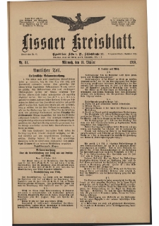Lissaer Kreisblatt. 1916.10.18 Nr 84