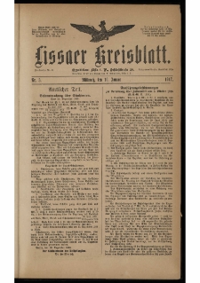 Lissaer Kreisblatt. 1917.01.10 Nr 3