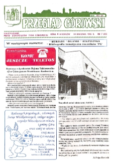 Przegląd G&oacute;rowski 1995.04.14 R.5 Nr 7(86)