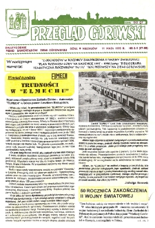 Przegląd G&oacute;rowski 1995.05.11 R.5 Nr 8/9(87/88)