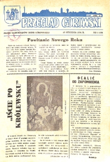 Przegląd G&oacute;rowski 1994.01.15 R.4 Nr 1(58)