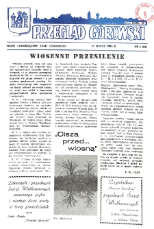 Przegląd G&oacute;rowski 1994.03.31 R.4 Nr 6(63)