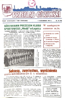 Przegląd G&oacute;rowski 1994.10.15 R.4 Nr 18(75)