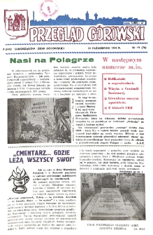 Przegląd G&oacute;rowski 1994.10.31 R.4 Nr 19(76)