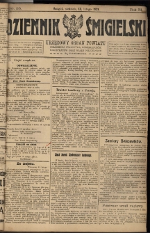 Dziennik Śmigielski 1921.02.13 R.31 Nr 35