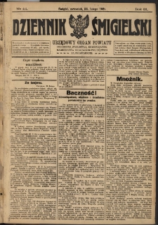 Dziennik Śmigielski 1921.02.24 R.31 Nr 44