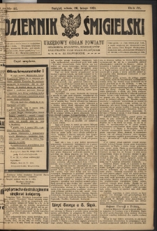 Dziennik Śmigielski 1921.02.26 R.31 Nr 46