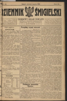 Dziennik Śmigielski 1921.03.01 R.31 Nr 48