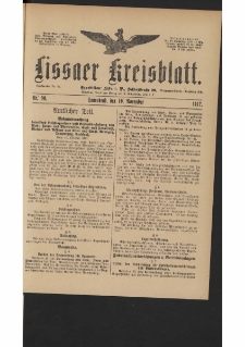 Lissaer Kreisblatt. 1917.11.10 Nr 90