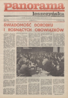 Panorama Leszczyńska 1985.03.24 R.7 Nr12(270)