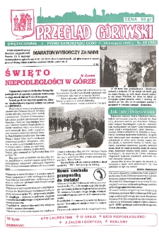 Przegląd G&oacute;rowski 1995.11.30 R.5 Nr 20(99)