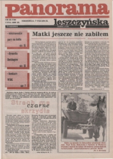 Panorama Leszczyńska 1994.08.07 R.16 Nr32(758)