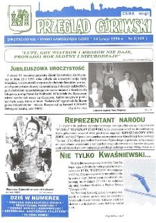 Przegląd G&oacute;rowski 1996.02.14 R.6 Nr 3(103)
