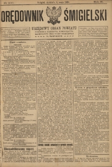 Dziennik Śmigielski 1921.05.01 R.31 Nr 100