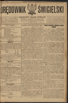 Dziennik Śmigielski 1921.05.14 R.31 Nr 109