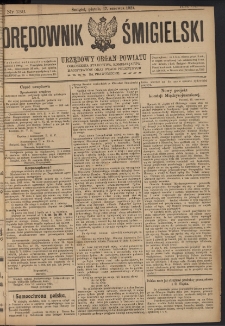 Orędownik Śmigielski 1921.06.17 R.31 Nr 136