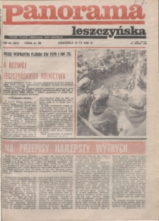 Panorama Leszczyńska 1985.06.16 R.7 Nr24(282)