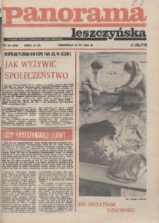 Panorama Leszczyńska 1985.06.30 R.7 Nr26(284)