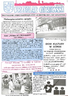 Przegląd G&oacute;rowski 1997.08.20 R.7 Nr 14/15(137/138)