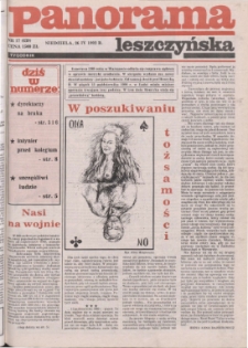 Panorama Leszczyńska 1992.04.26 R.14 Nr17(639)