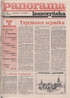 Panorama Leszczyńska 1992.07.05 R.14 Nr27(649)