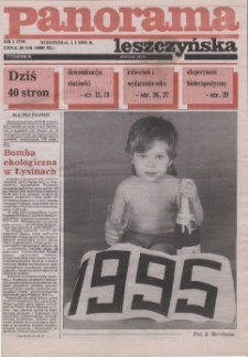 Panorama Leszczyńska 1995.01.01 R.17 Nr1(779)