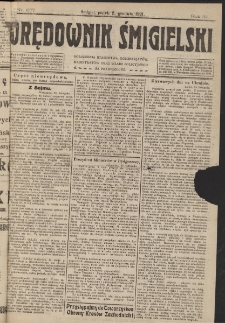 Orędownik Śmigielski 1921.12.02 R.31 Nr 277