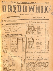 Orędownik Powiatu Rawickiego 1929.10.17 R.5 Nr 42