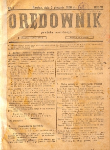 Orędownik Powiatu Rawickiego 1930.01.02 R.6 Nr 1
