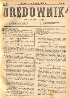Orędownik Powiatu Rawickiego 1930.05.08 R.6 Nr 19