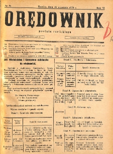 Orędownik Powiatu Rawickiego 1930.09.18 R.6 Nr 38