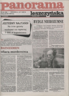 Panorama Leszczyńska 1995.05.14 R.17 Nr20(798)