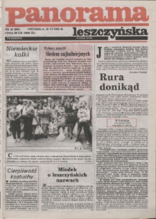 Panorama Leszczyńska 1995.06.25 R.17 Nr26(804)