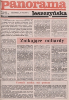 Panorama Leszczyńska 1992.07.19 R. 14 Nr29(651)